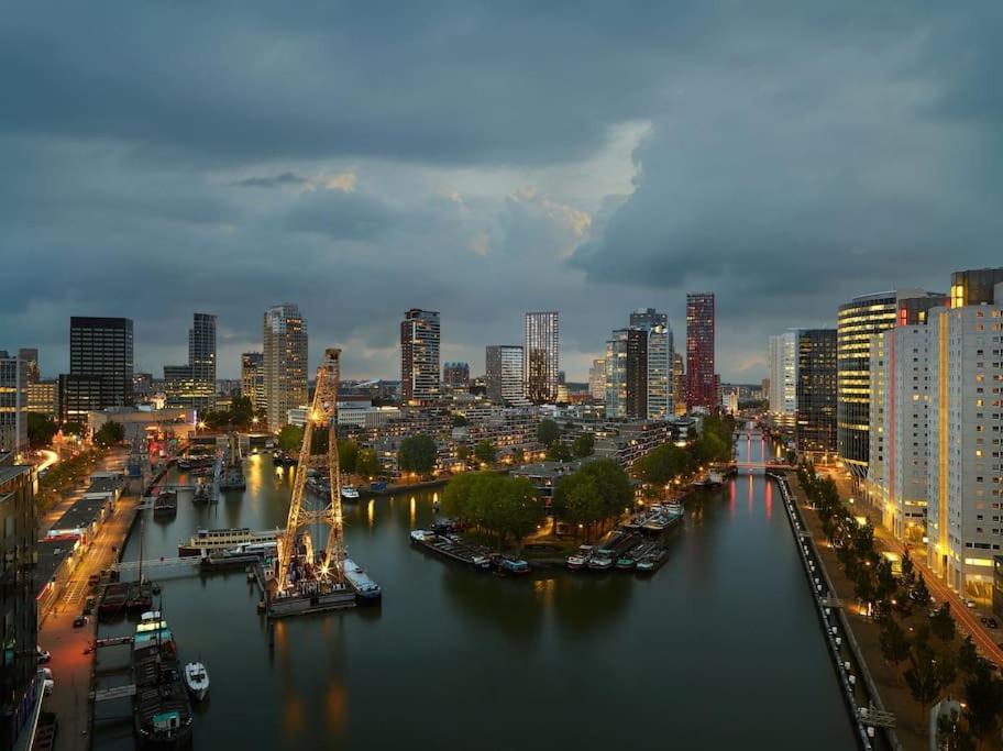 로테르담 Stunning View Apt Free Parking 아파트 외부 사진